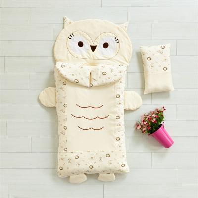 China Breathable Children's Sleeping Bags With Animated Designs Sleeping Bag For Kids Cartoon Stuffed Animals Kids Sleeping Bags for sale