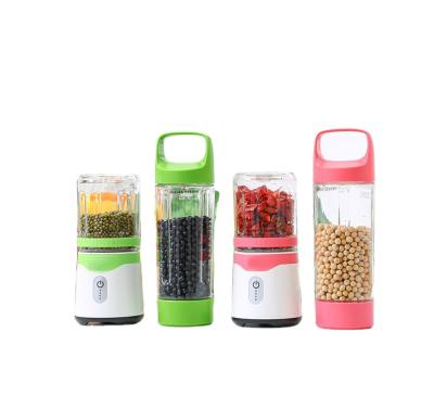 China High Capacity Portable Travel Juicer Blender Cup with USB Rechargeable Battery Grinder Blender for sale