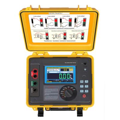 China 15KV Digital insulation resistance tester High voltage megohmmeter for sale