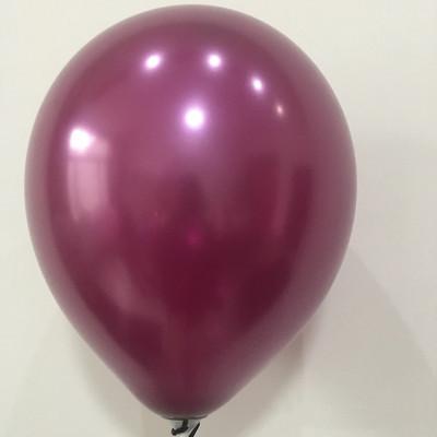 China Wholesale party decoration round burgundy retro balloon pearl latex 12 inch thick retro burgundy red balloon for wedding party decoration for sale