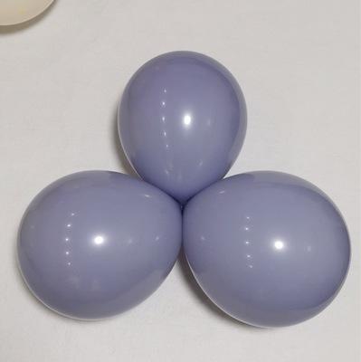 China Wholesale party decoration around standard color of retro latex balloon 12 inch thick balloon for wedding birthday party decoration for sale