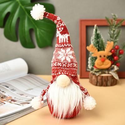 China Wholesale Little Santa Hanging Pendant Christmas Gnome Christmas Tree Ornament Christmas Tree Ornament Dolls Gifts for sale