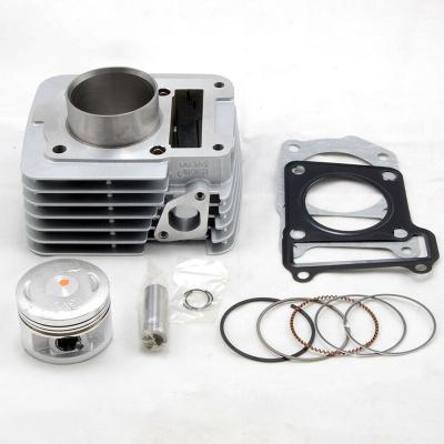 China YBR125 engine parts JYM125 54MM motorcycle cylinder kit cylinder block and piston factory for sale