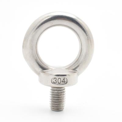 China Marine Outfitting High Quality Various Sizes Stainless Steel Eye Screw Eye Bolt And Nut For Rigging Hardware for sale