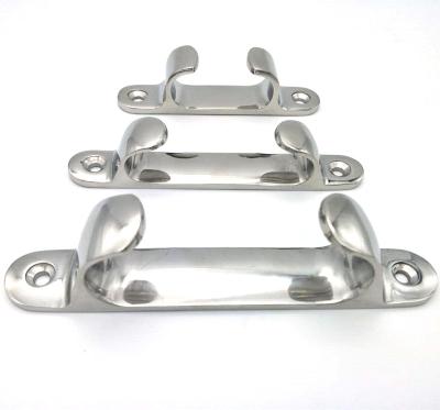 China Boat Hardware Fitting Marine Parts Accessories For Boats And Yachts Straight Chocks Made Of 316 Stainless Steel for sale