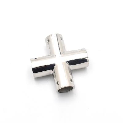 China Boat Hardware Fitting Best Selling Boat Accessories ss316304 Pleasure Four Way Cross for sale