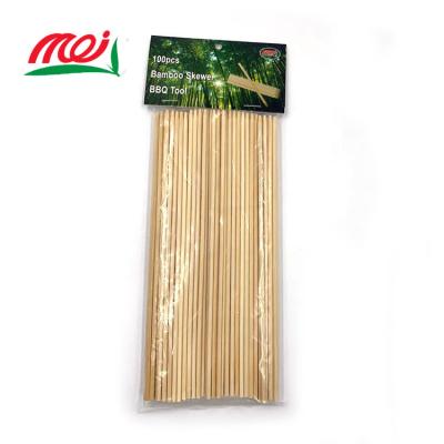 China 36inch Package Indian Fresh Disposable Organic Barbecue Promotion Easily Cleaned Bamboo Stick for sale