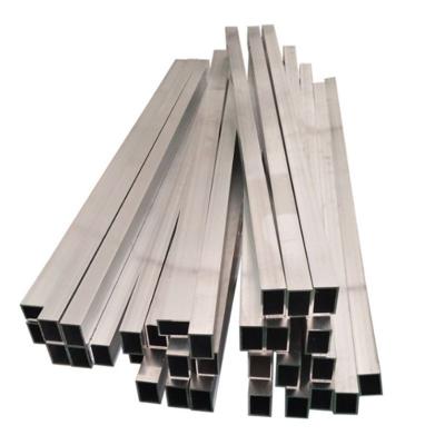 China Aluminum Pipe Profile Constructure Square Thin Wall KENLI Tube Anodized Rectangular Aluminum Pipe Tube for sale