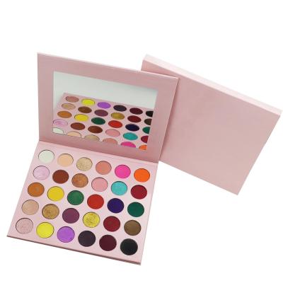 China High Pigment Cream Waterproof Eyeshadow Make Your Brand 30 Colors Eyeshadow Palette for sale