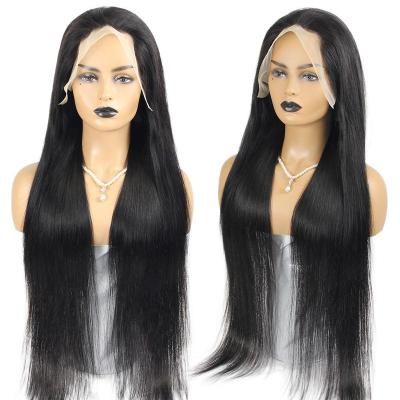 China Soft Smooth Thick Barely Shedding High quality and fast shipping human hair wigs ,raw virgin 100% human hair 13x4 lace frontal wig for sale