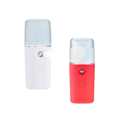 China Moisturize and Replenish Your Skin Factory Outlet Fasional Mini Size Usb Abs Nano Facial Steamer for sale