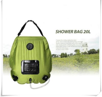 China Portable Camping Picnic 20L Water Bag Bath Hot Water Bag Outdoor Sports Shower Bath Bag Portable Bag for sale