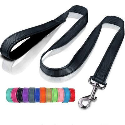 China Factory Wholesale Thoughtful Braided Nylon Pulsating Soft Handle Dog Leash for sale