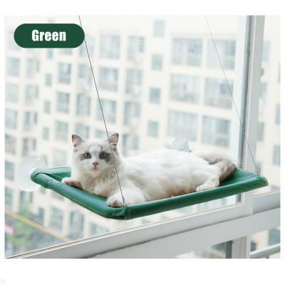 China Cooling Modern Hanging High Washable Breathable Pet Kitten Cat Hammock Beds Amazon Top Window Rperch for sale