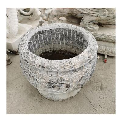 China Good quality traditional OLD-5 for garden water tank and outdoor decoration granite old stone for sale