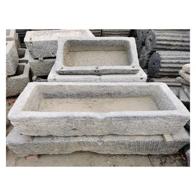 China Hotel Granite Old Decoration Stone OLD-2 For Collection And Outdoor Decoration Waterway Sink for sale