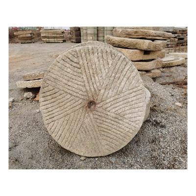 China Scandinavian Antique China Millstone Garden Decoration Stone for sale