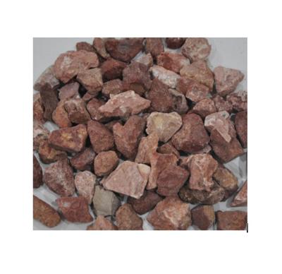 China Modern GS-016 Chicken Gravel Blood Red Stone Tumbled Cobblestone Pebble for sale