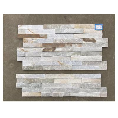 China Yellow and White Color China Modern Supply YW-01 Cement for Exterior and Interior Wall Slate Natural Culture Stone Sheet for sale