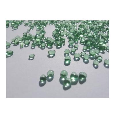 China GB-017 Modern Green Color Glass Beads And Aquarium Stone For Decorating Garden And Fish Tank for sale