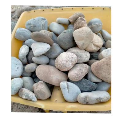 China Large Modern Mixed Color 150-1000mm Size Of River Stone Rocks For Waterfall Landscape for sale