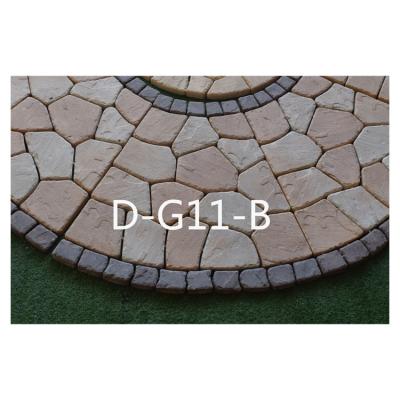 China Traditional china supply D-G11-B for outdoor decoration and garden paver faux yard culture artificial stone for sale