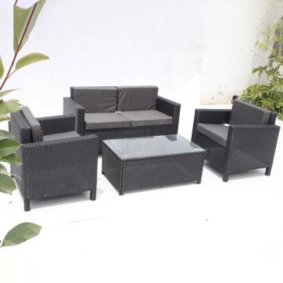 China Outdoor Rattan Sofa Set Modern Rattan Patio Furniture Hot Design Rattan Garden Furniture for sale