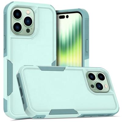 China Shockproof TPU PC Hybrid Rubber Rugged Cover For lujo PRO max Fundas Para Celular iphone 14 Phone Case For iphone 14 PRO max 13 12 11 XS for sale