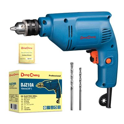 China Dong Cheng China Factory Sale 10mm Electric Attached 110V Drill With Locked Chuck Steel: 10mm Wood: 18mm for sale