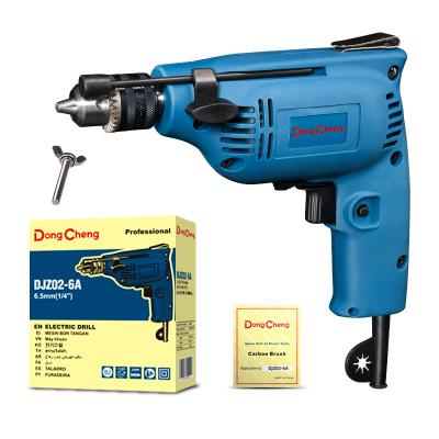 China DongCheng Industrial Hand Drill 110V DIY Electric Drill 260W Steel: 6.5mm Wood: 9mm for sale