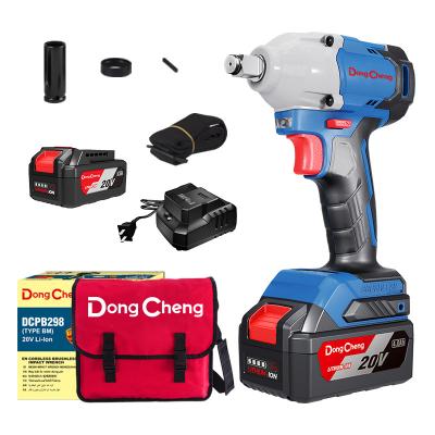 China Dongcheng to Current Electric Power Tools Brushless Rechargeable Lithium-ion Cordless Impact Wrench Tool 12.7MM for sale