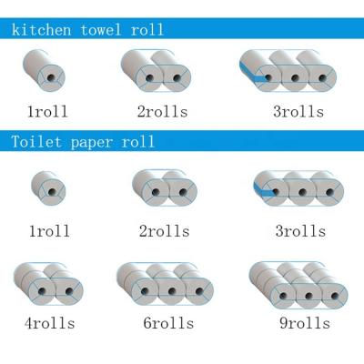 China 160packs/min Toilet Paper Tissue Manufacturing Machine Wrapper for sale