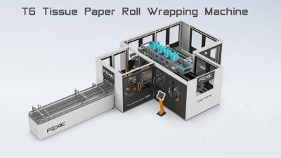 Cina Vicoli del LDPE 3 della macchina del rotolo della carta igienica di 18KW 130packs/min in vendita