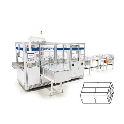 China Full Automatic Toilet Roll And Kitchen Towel Bundling Packing Machine For 18-48 rolls for sale