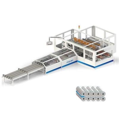 China Full Automatic Paper Making Machine Toilet Tissue Packing Machine 140 Pcs/min Production Capacity 1-5 Lanes 10-30min 1 o for sale