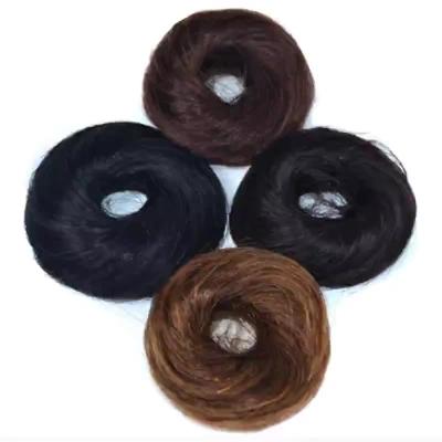 China Easy Apply Donut Make Up Bun Afro Naturel Hair Wig Accessories Cheap Gift Set for sale