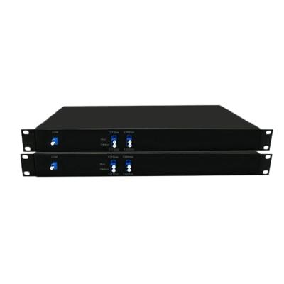 China FTTX C21~c28 Single Channel Mux/demux Dwdm 8ch Fiber 1u 19' 8 Rack Mount Dwdm for sale