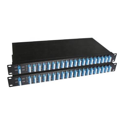 China Metro Networks C21~C28 8 Channel Mux/Demux DWDM 8CH Single Fiber 1U 19' Rack Mount DWDM Metro for sale