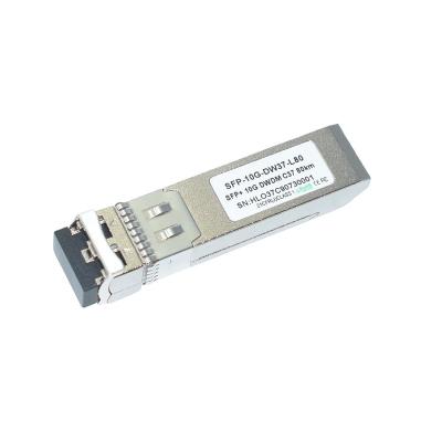 China 10G DWDM equipment 10g Dwdm SFP+ 80km 100Ghz Transceivers Optical module for sale