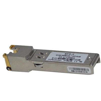 China FTTX Fiber Optic Transceivers 1000Base-T Copper SFP 1.25G Scope 100m RJ45 SFP-T Modules for sale