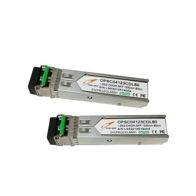 China FTTx 1.25g SFP Cwdm Module SFP Transceiver Full Range WDM Module Optical SFP Transceiver for sale