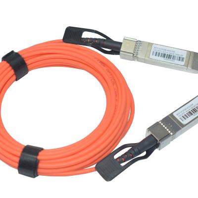 China High Performance 10G SFP+ 850nm Copper Active Optical Cable 5m AOC Cable for sale