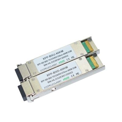 China 10g Network Fiber Optic 10g Xfp 80km 1490nm 1550nm Transceiver Xfp Module for sale