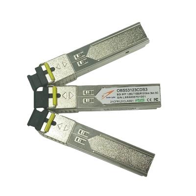 China Switch LC SFP 1.25g Bidi SFP 3km 1310nm/1550nm 1000base WDM SFP for sale