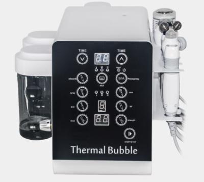 中国 For commercial & Home Use Small Ultrasonic Micro In1 Portable 6 Small Bubbles Water Peel Clean Face Beauty Machine 販売のため