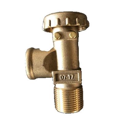 中国 General Brass Gas Valve for South American Gas Cylinder Low Pressure Valve 販売のため