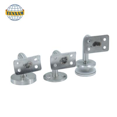 China Modern High Quality Stair Case Handrail Fittings Tube Bracket J Type Home Accessory for sale