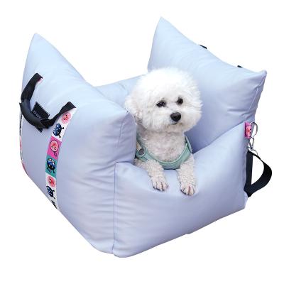 China Breathable Portable Cute Partially Enclosed Car Kennel Dog Cat House Nest Comfortable Pet Bed For Winter for sale