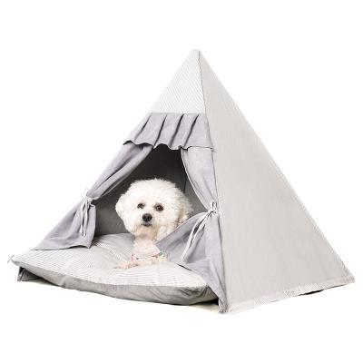 China Breathable Yue Shang Folding Bars Triangle Pet Tents, Cat Houses, Kennels for sale