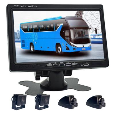 China Waterproof 3D Surrounding 360 Degree Car Bird's Eye View 4 Camera Truck Bus Camera for sale